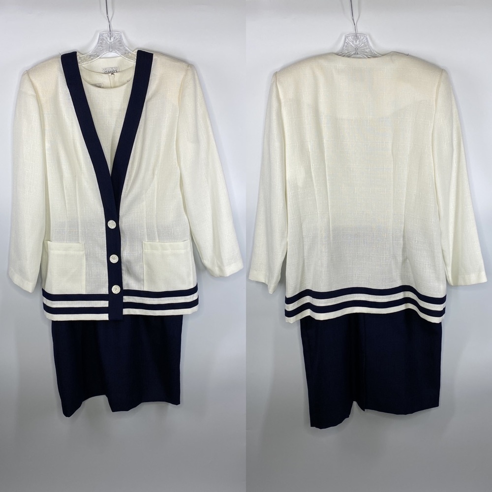 Classics By Leslie Fay Vintage Sailor Dress NWT